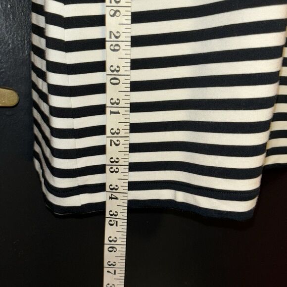 Cabi black and white striped MOD look Byline jacket. Sz small. - Picture 10 of 14
